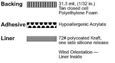 9776 Tape PE Foam Tape illus