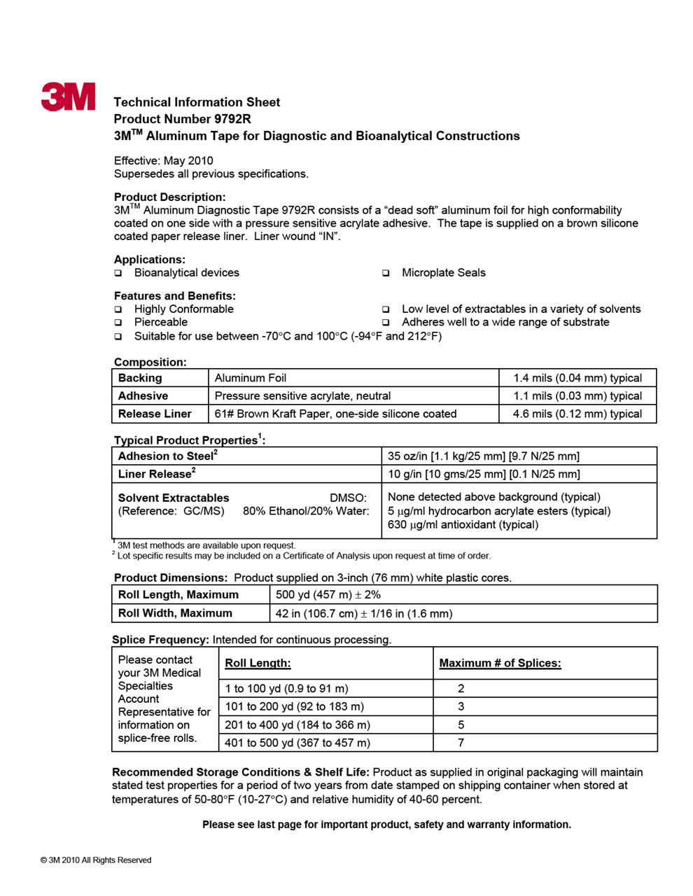 Technical Information Sheet