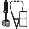 3M™ Littmann® CORE Digital Stethoscope, 8890, Mirror-finish Chestpiece, Black Tube