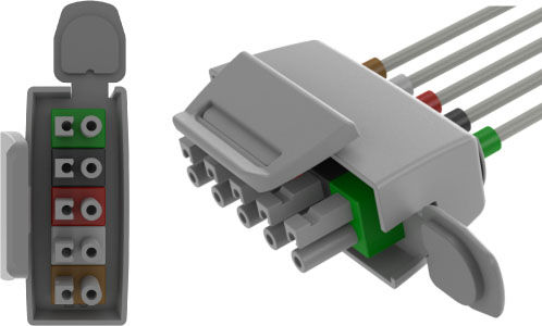 ECG Reusable Leadwire, 5-Lead, AA29306-T