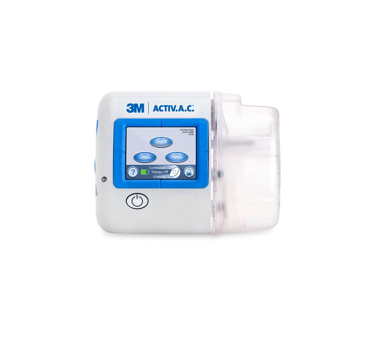 3M™ ActiV.A.C.™ Therapy System, 3M™ ActiV.A.C.™ Therapy Unit, tuotekuva, rgb, png, PRA-PM-US-03249, PRA-PM-US-03250, PRA-PM-US-03251, PRA-PM-ALL-00553, PRA-PM-ALL-00544, PRA-PM-ALL-00543, PRA-PM-ALL-00545