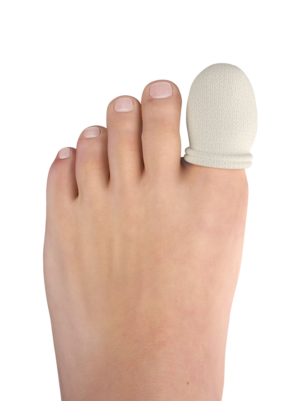 ADAPTIC™ Digit Non-Adhering Dressing, Toe application