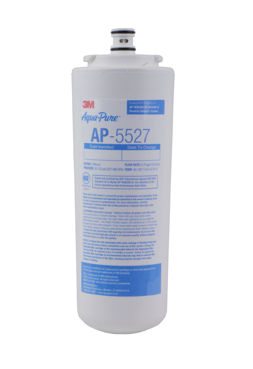 3M™ Aqua-Pure™ Under Sink Reverse Osmosis Replacement Water Filter Cartridge AP5527