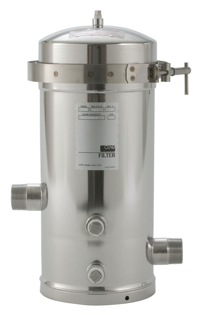 3M™ Aqua-Pure™ SSEPE Series Whole House Water Filter Housing SS4EPE-316L, 4808713, Large, 4 Filters, Stainless Steel, 1/Case