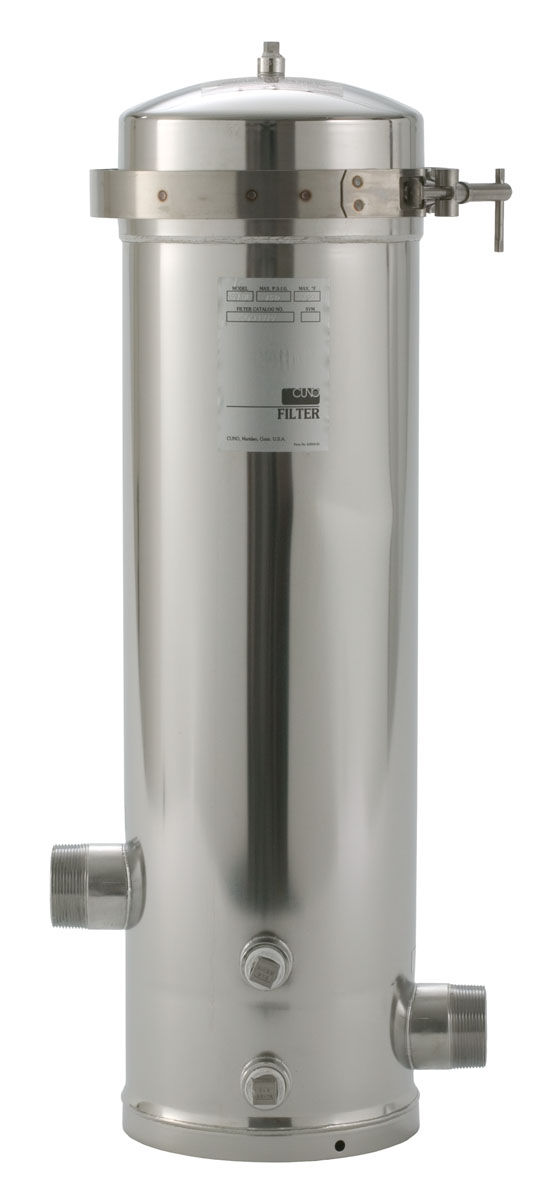 3M™ Aqua-Pure™ SSEPE Series Whole House Water Filter Housing SS8EPE-316L, 4808714, Large, 8 Filters, Stainless Steel, 1/Case