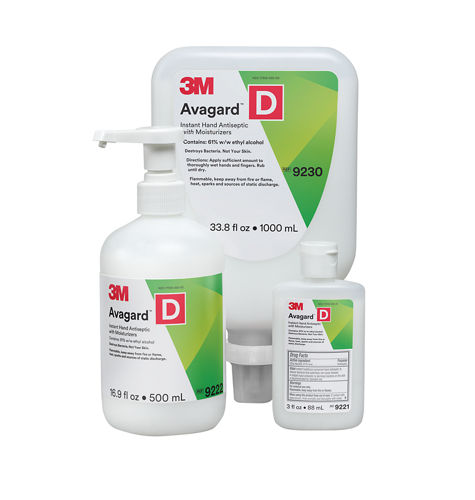 Antiséptico Instantáneo para Manos 3M™ Avagard™ D con Humectantes
