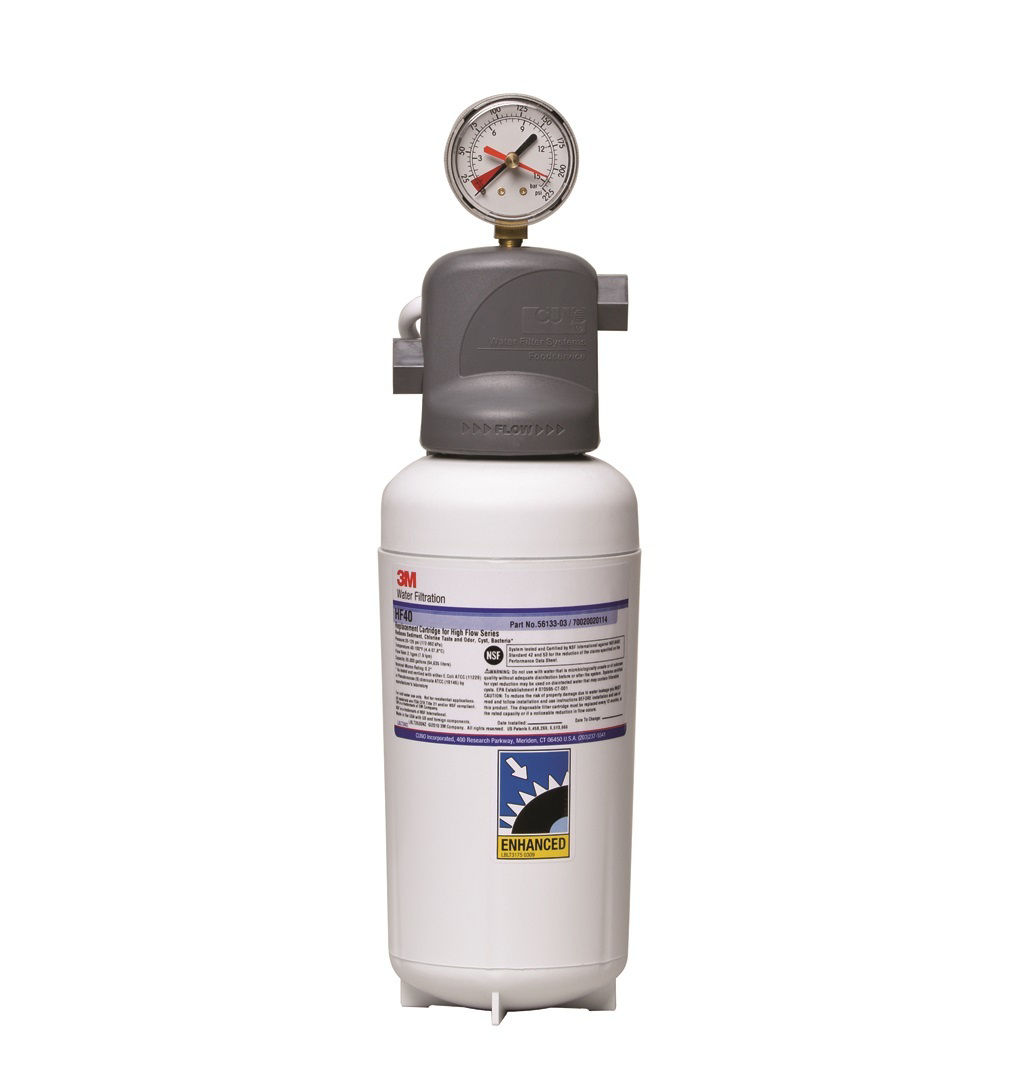 3M™ Water Filtration Products High Flow Series System สำหรับใช้กับเครื่องดื่มเย็น