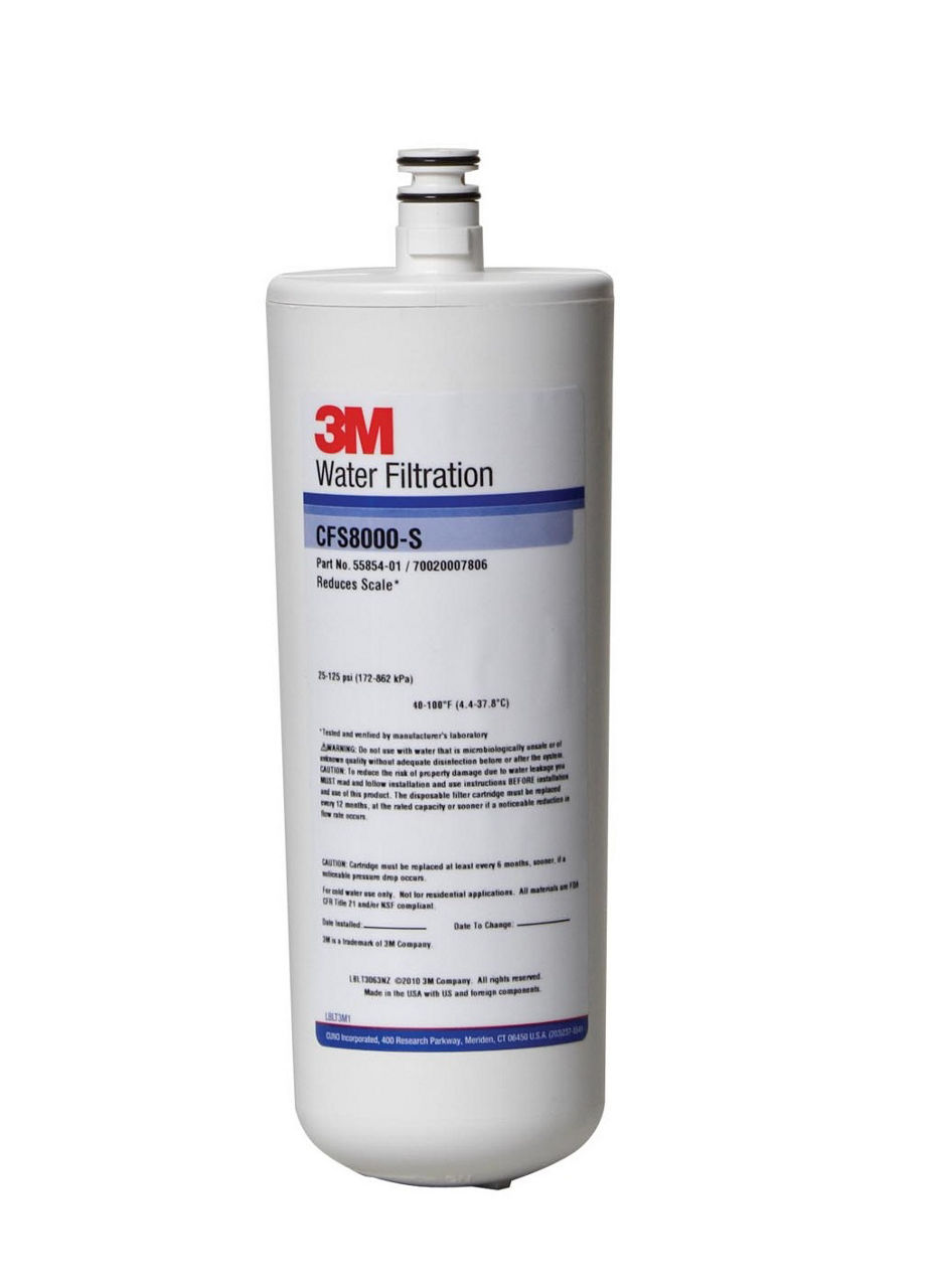 3M™ Replacement Water Filter Cartridge CFS8000-S, 5560017, 6/Case