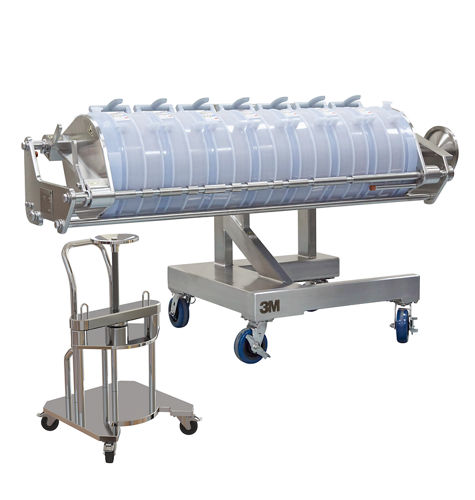 3M™ Zeta Plus™ Encapsulated System Top & Bottom Manifold Assembly Polycarbonate
