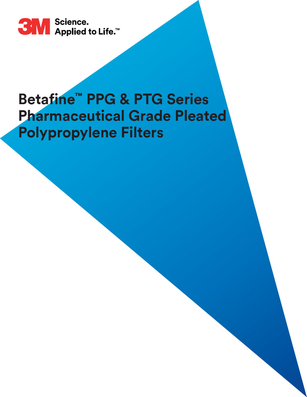 Betafine™ PPG & PTG Series Pharmaceutical Grade Pleated Polypropylene Filters