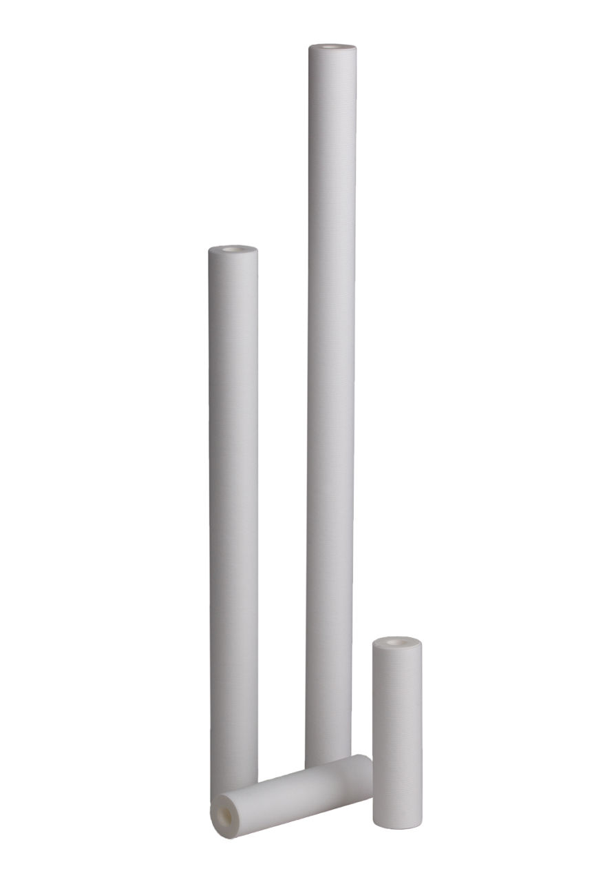 3M™ Betapure™ AU Series Filter Cartridge AU29Z13NG050, 29.9 in, 5 umABS, DOE, Polyethylene with Polyolefin media only, 15/Case