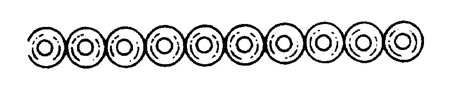 3M™ AlastiK™ Continuous C Module Chain Reel, 406-669, CK, Gray, Medium,4/Pk