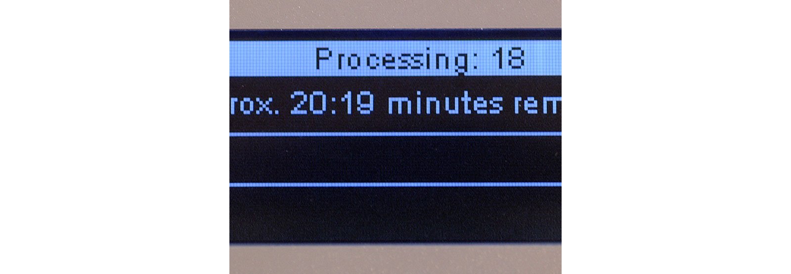 Milling timeframe