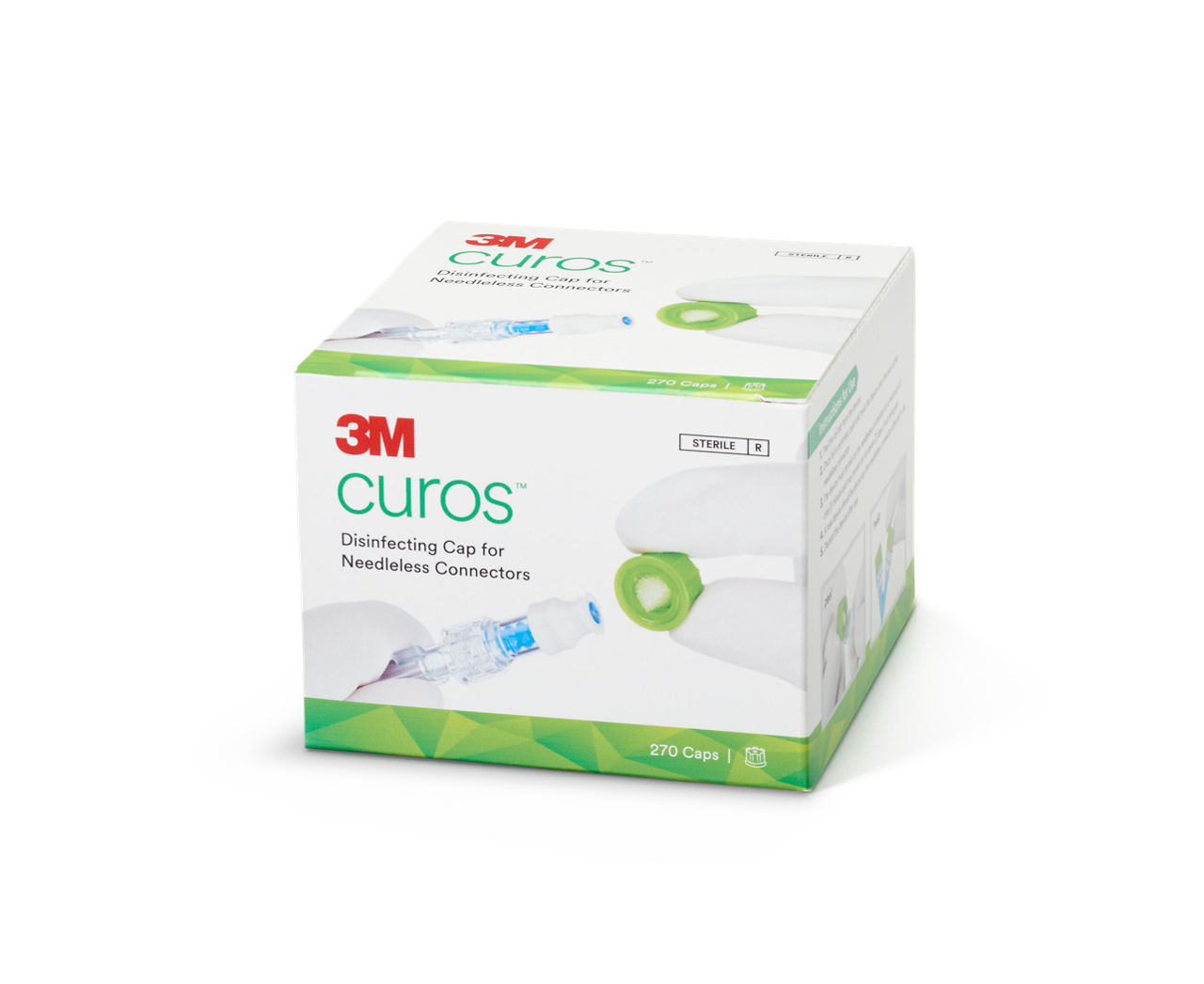 Tampa Protetora 3M™ Curos™ com Álcool para Desinfecção de Conectores Sem Agulha