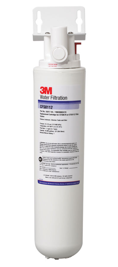 3M™ Water Filtration Replacement Filter Cartridge Model CFS8576-S