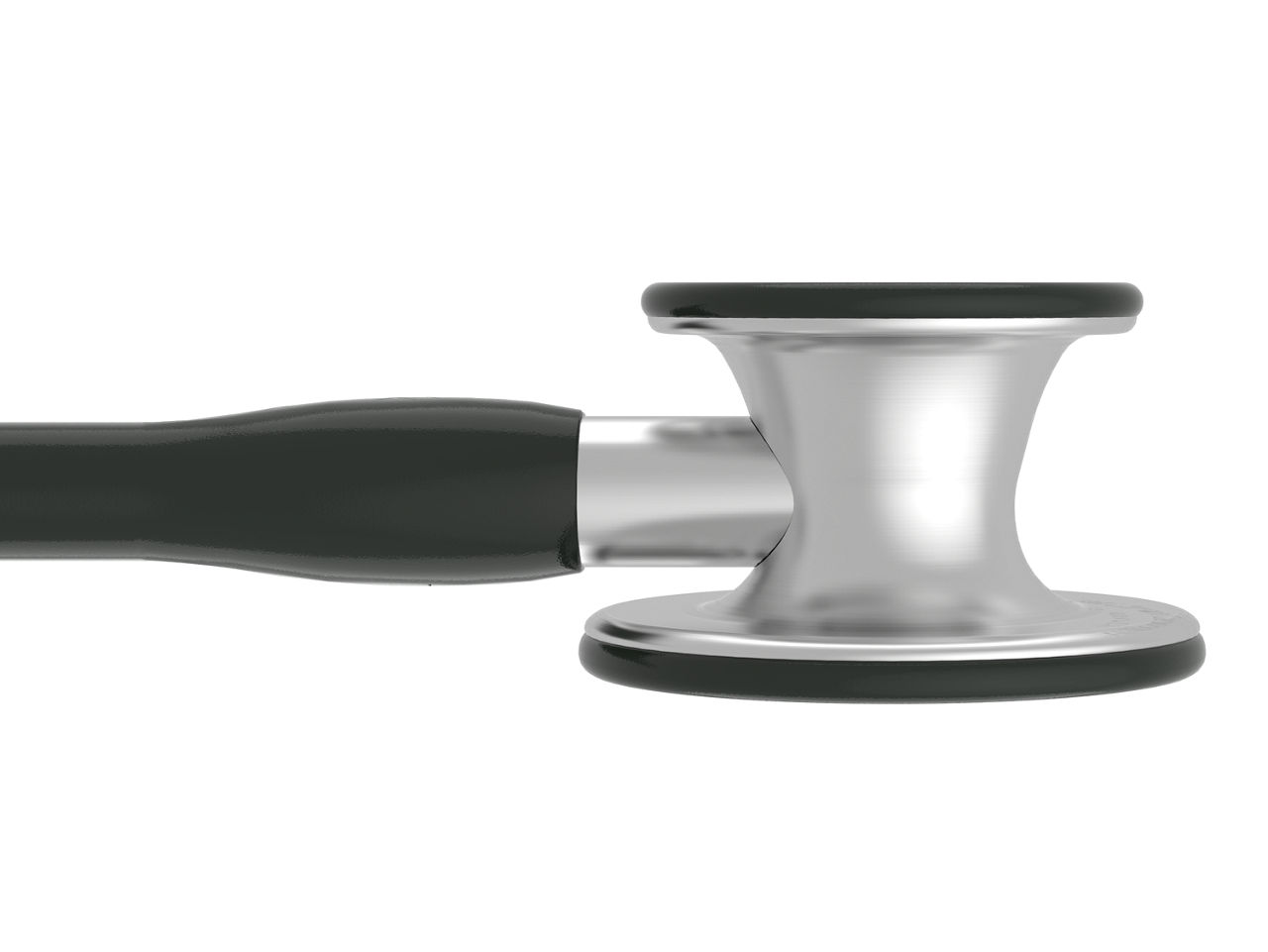 3M™ Littmann® Cardiology IV™ Stethoscope, Standard-Finish Chestpiece, Black Tube, 6152