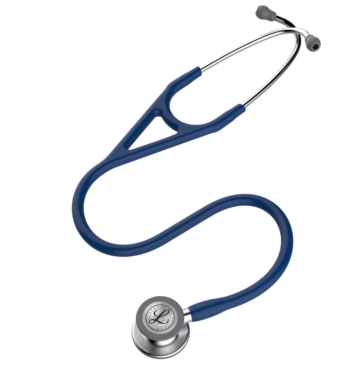 3M™ Littmann® Cardiology IV™ Stethoscope, Standard-Finish Chestpiece, Navy Blue Tube, 6154