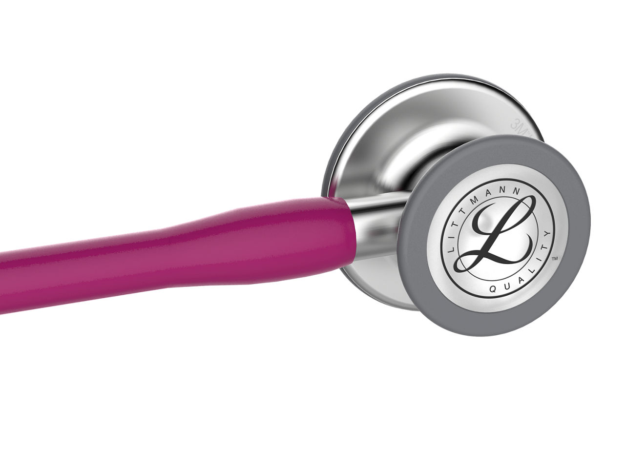 3M™ Littmann® Cardiology IV™ Stethoscope, Standard-Finish Chestpiece, Raspberry Tube, 6158