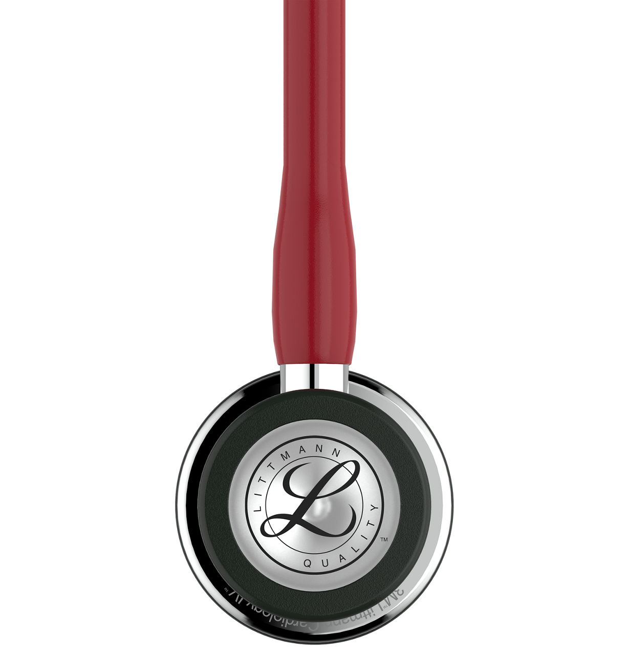 3M™ Littmann® Cardiology IV™ Stethoscope, Mirror-Finish Chestpiece and Stem, Burgundy Tube, 6170