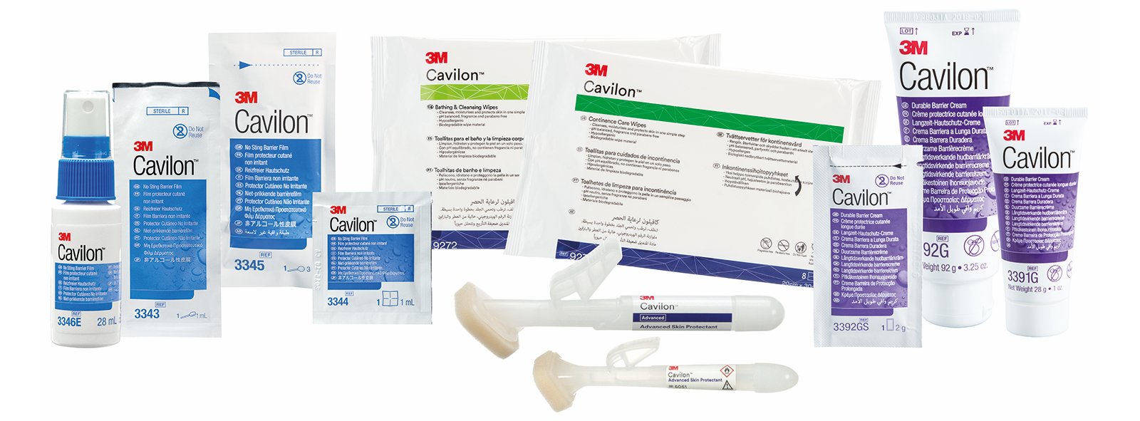 Bilder av hela Cavilon-katalogen med produkter