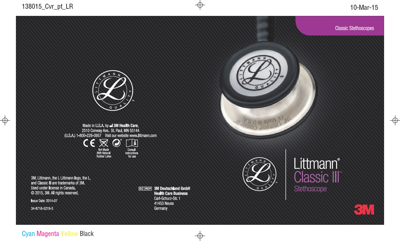 Instructions for Use - 5620 CLASSIC 3 SCOPE, BLACK