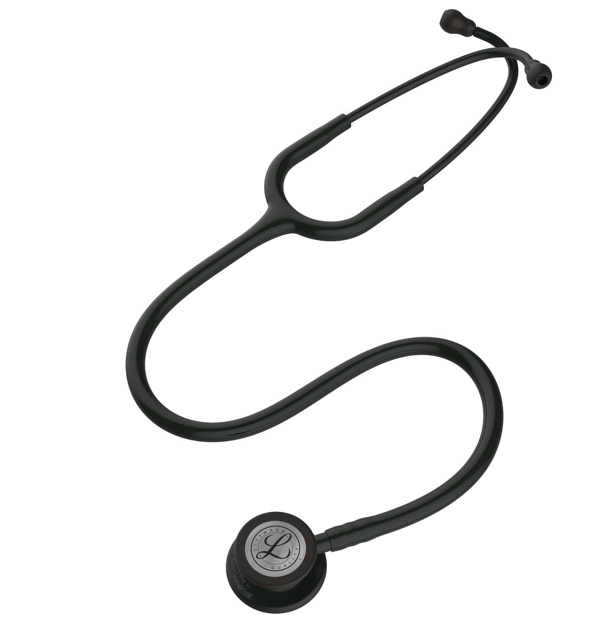 3M™ Littmann® Classic III™ Stethoscope, Black Edition Chestpiece, Black Tube, 5803