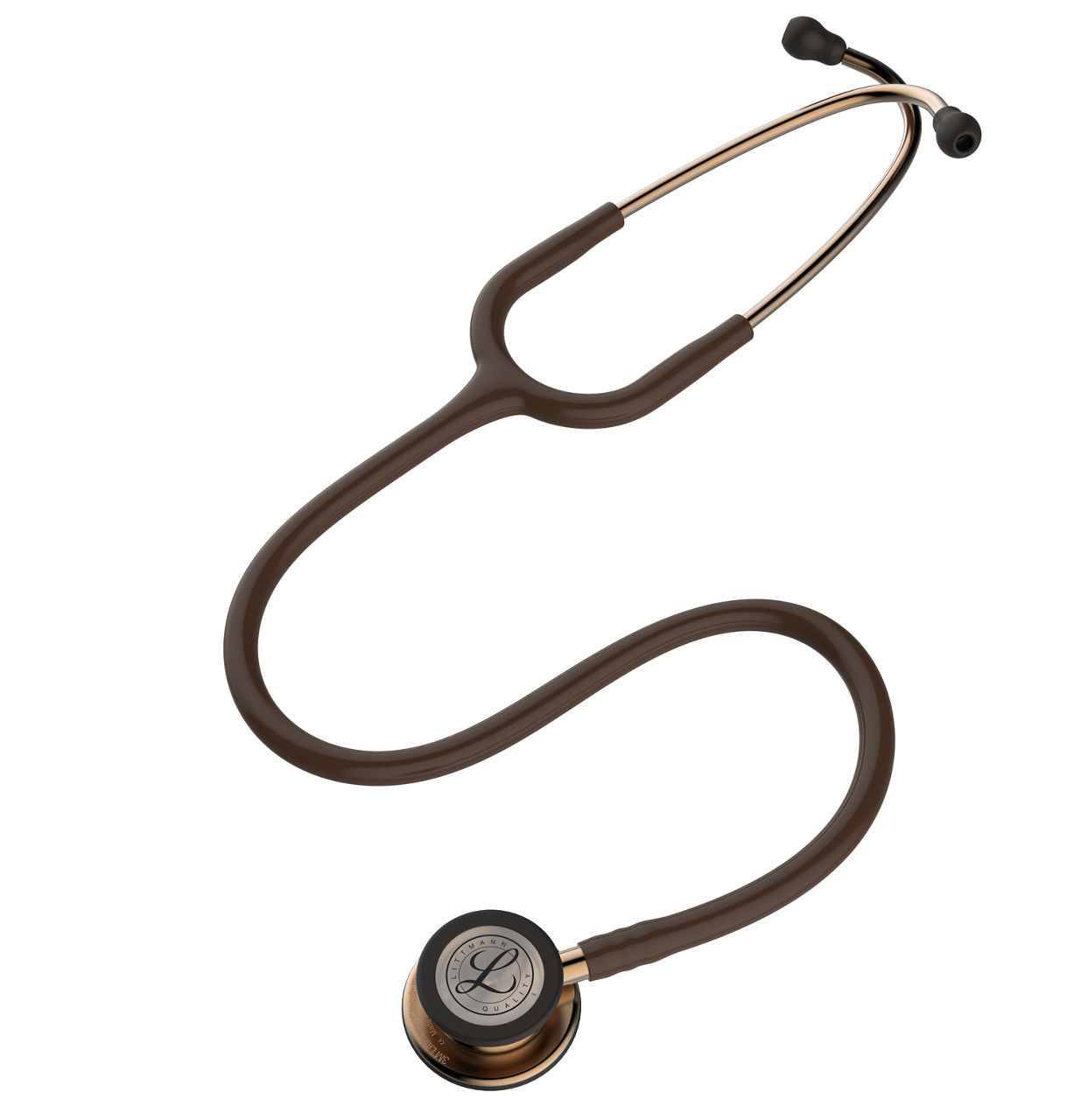 3M™ Littmann® Classic III™ Stethoscope, Copper-Finish Chestpiece, Chocolate Tube, 5809