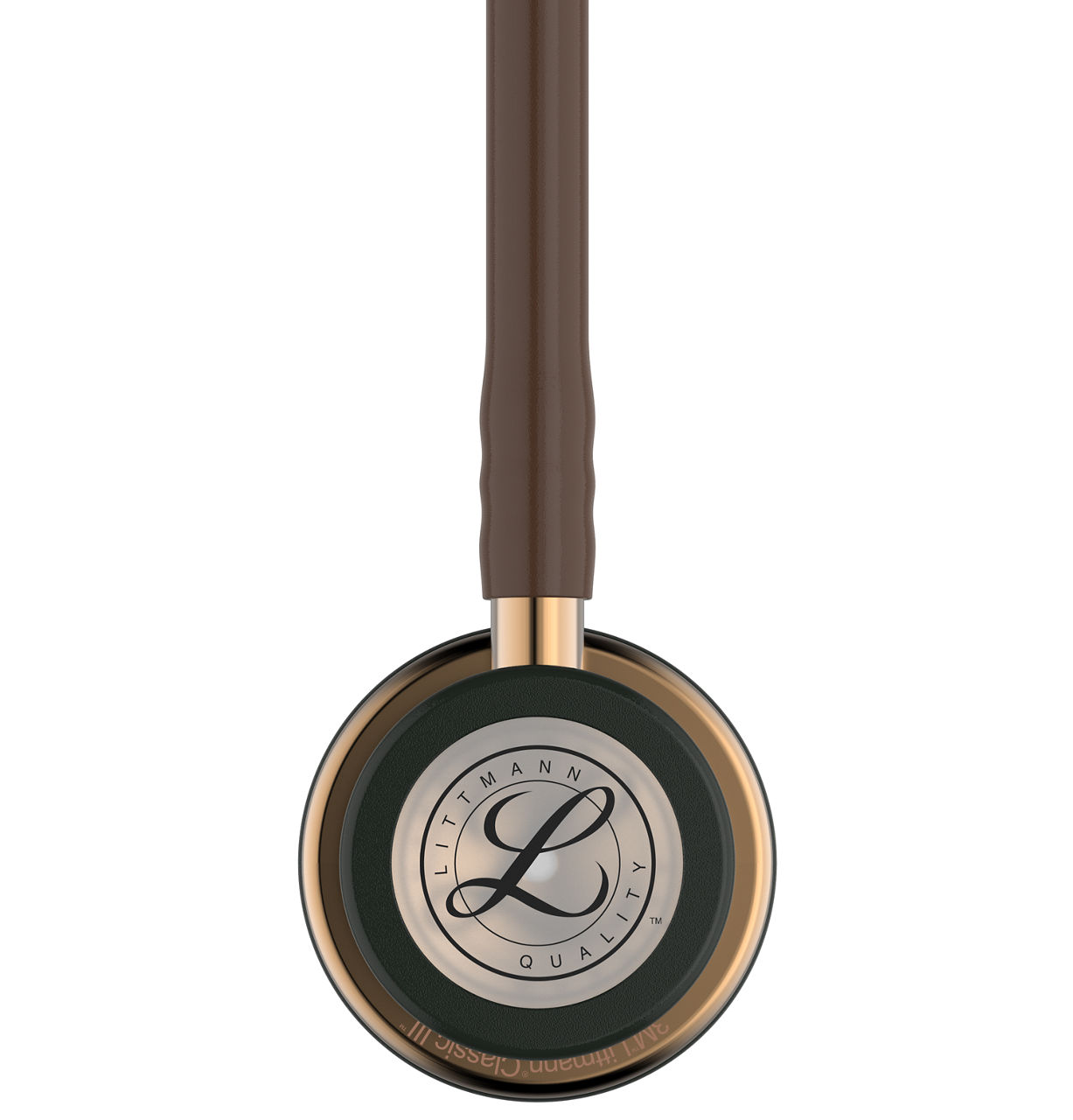 3M™ Littmann® Classic III™ Stethoscope, Copper-Finish Chestpiece, Chocolate Tube, 5809