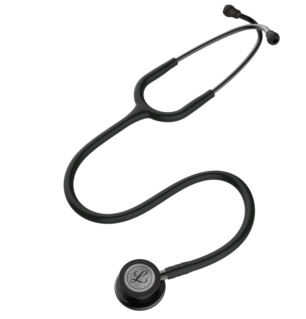 3M™ Littmann® Classic III™ Stethoscope, Smoke-Finish, Black Tube, 5811