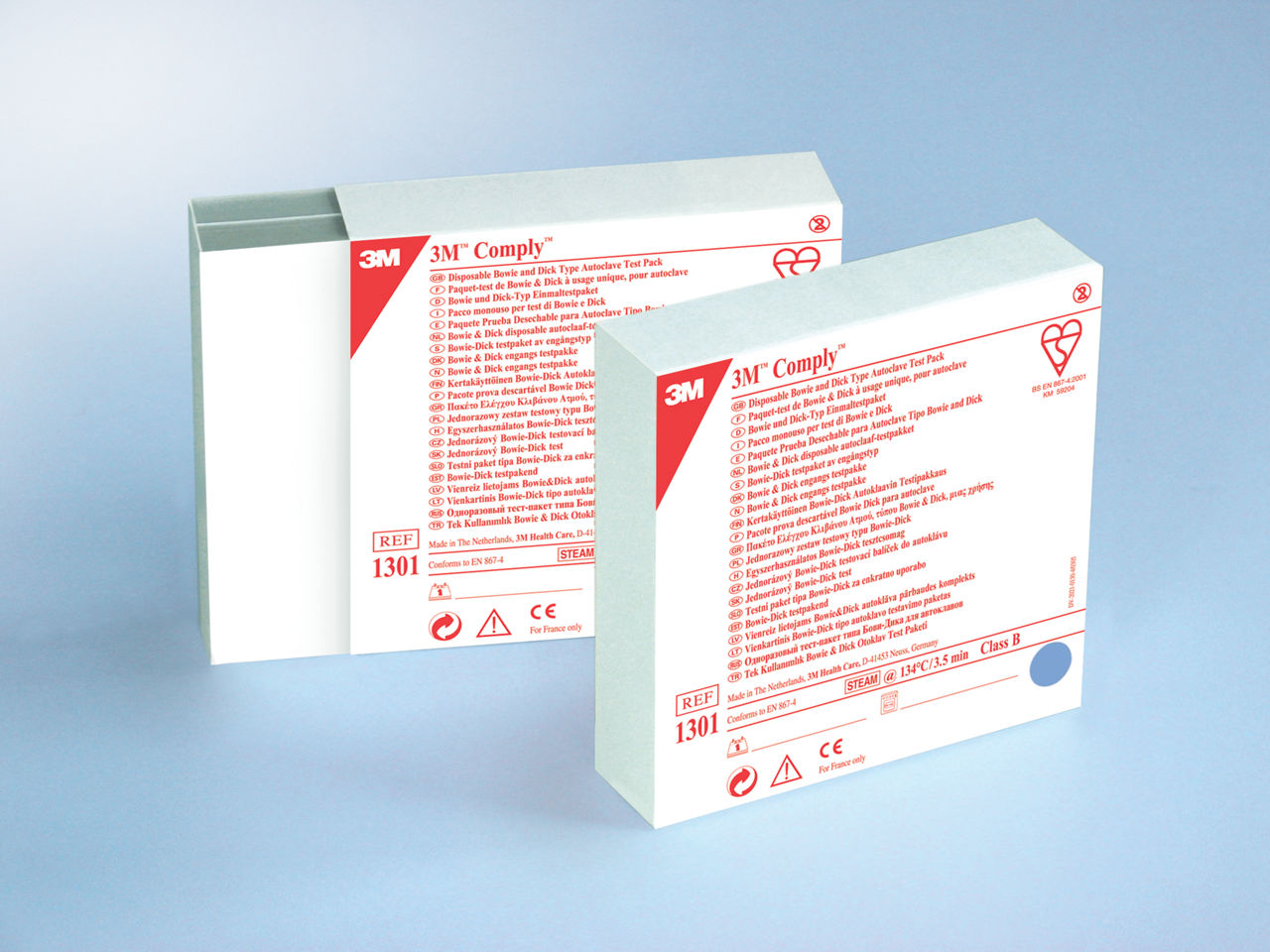 3M™ Bowie-Dick Test Sheet, Disposable 1301