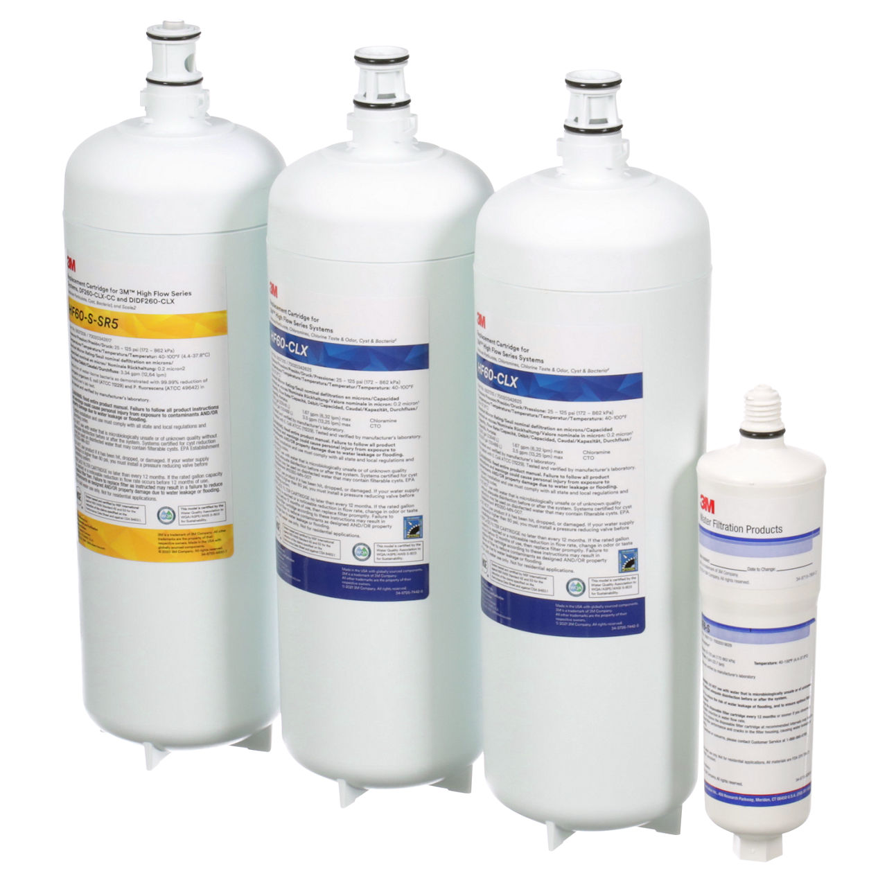 3M™ High Flow CLX Water Filtration system and cartridges, DF260-CLX