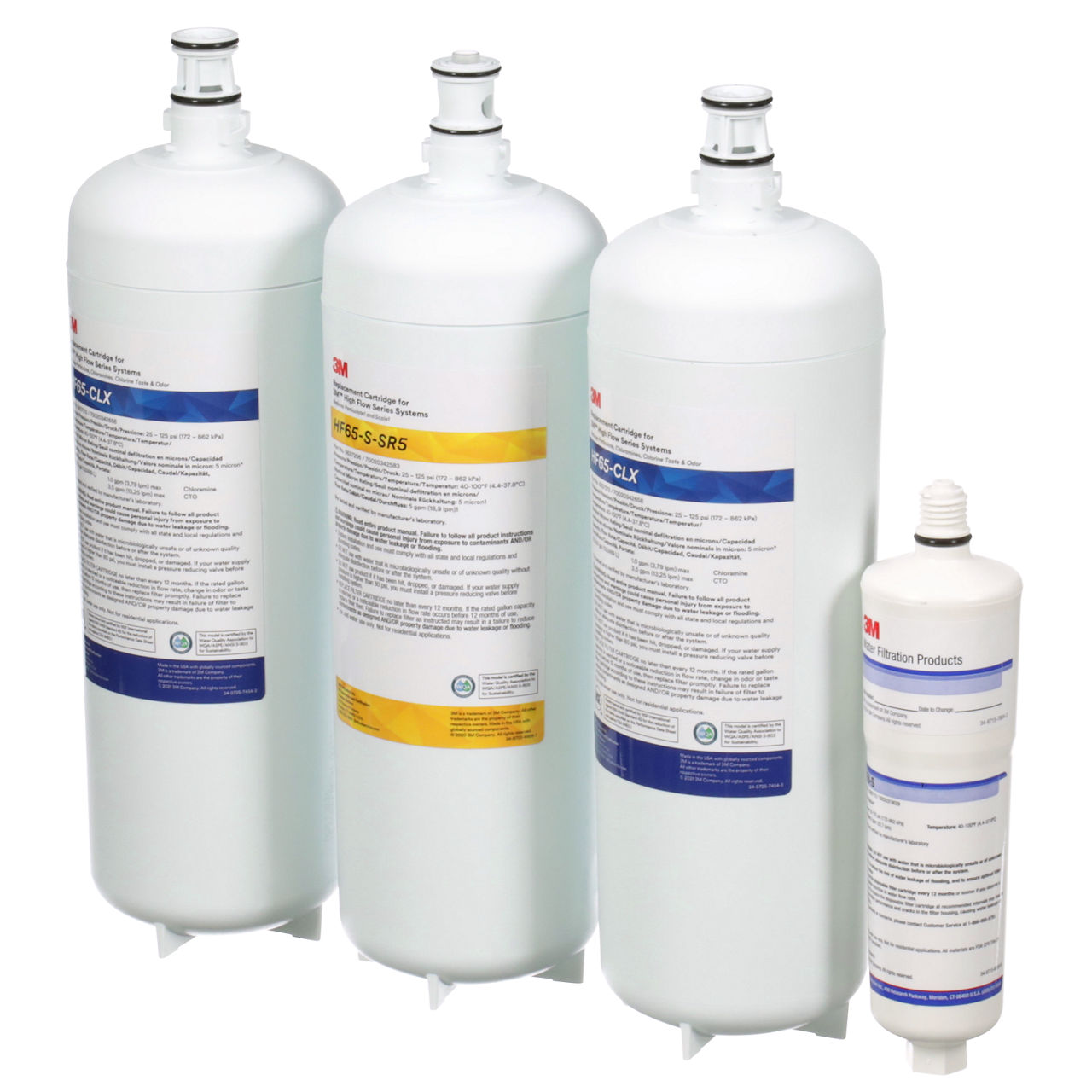 3M™ High Flow CLX Water Filtration system and cartridges, DF265-CLX