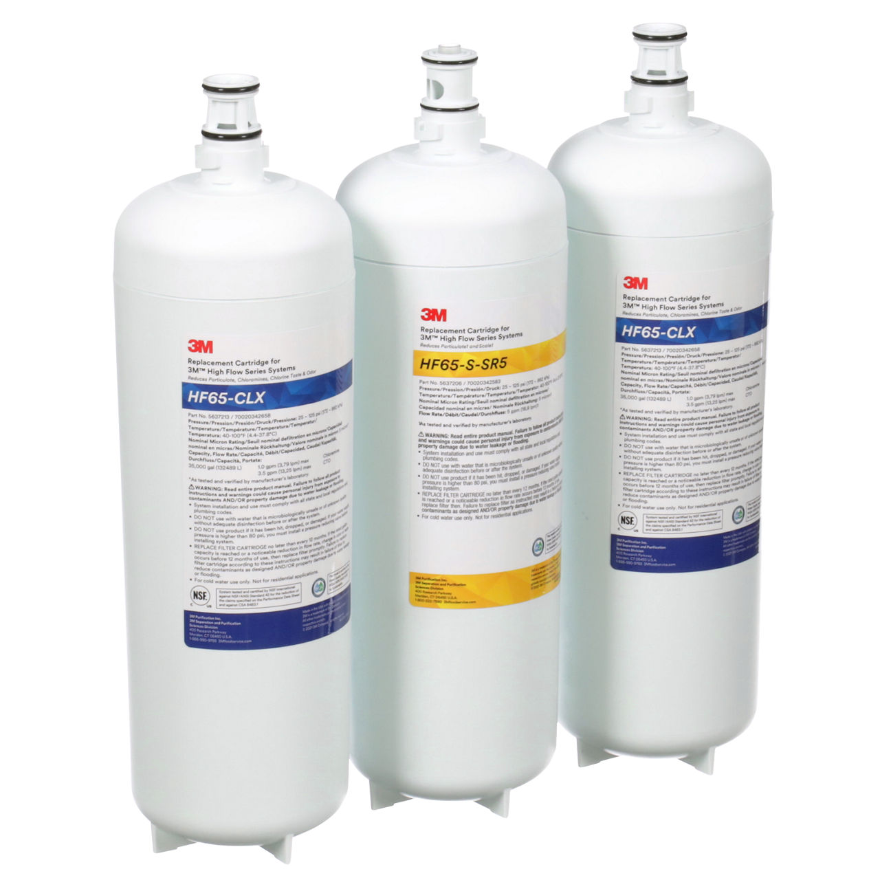 3M™ High Flow CLX Water Filtration system and cartridges, DIDF265-CLX