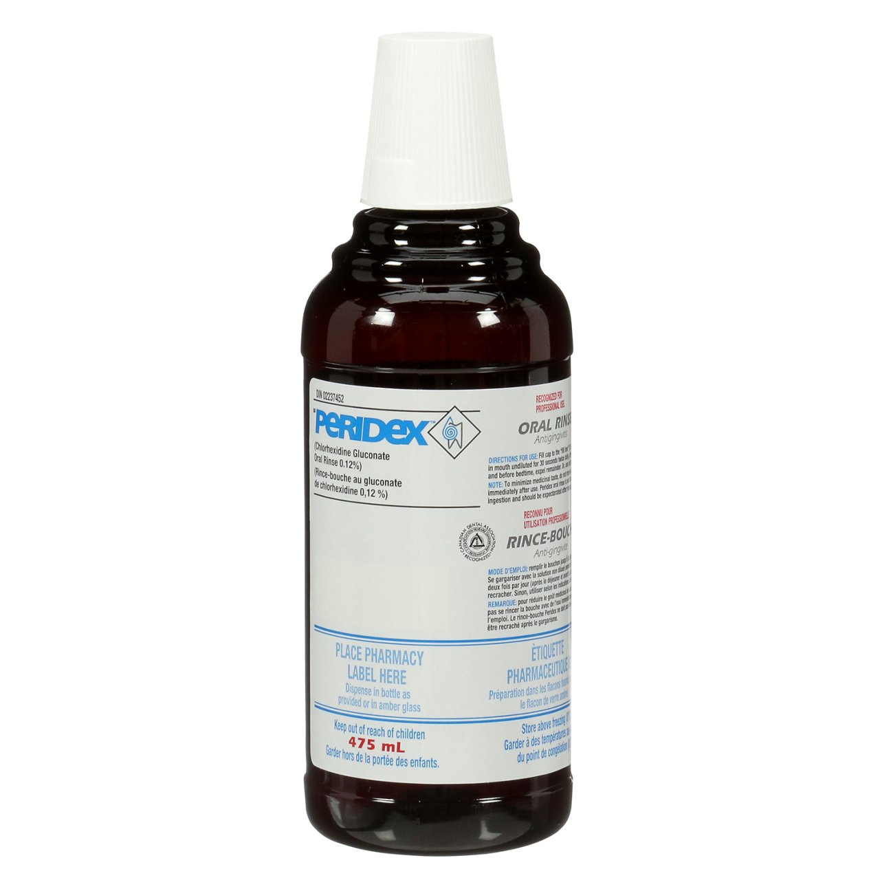 3M(TM) Peridex(TM) Chlorhexidine Gluconate 0.12% Oral Rinse  12132  1 16 oz bottle