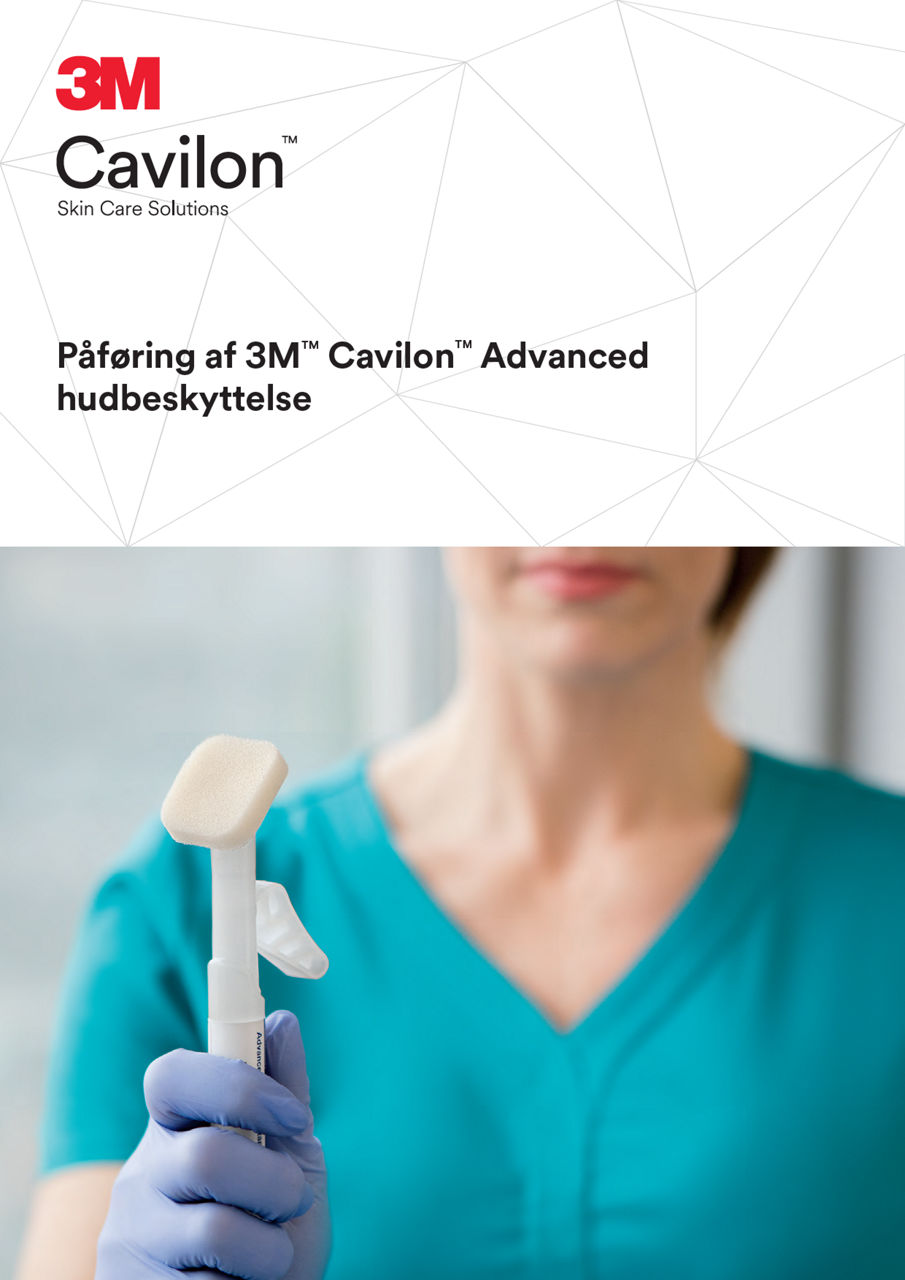 Forhåndsvisning af vejledning til påføring af Cavilon Advanced Hudbeskyttelse
