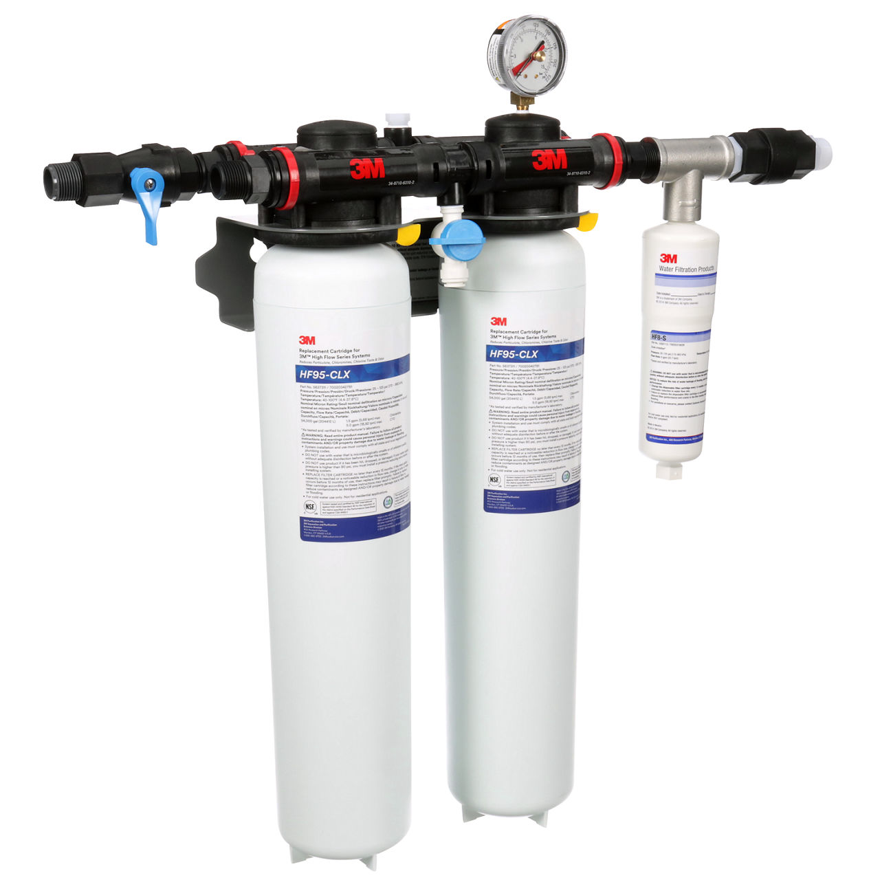 3M™ High Flow CLX Water Filtration system and cartridges, DP295-CLX