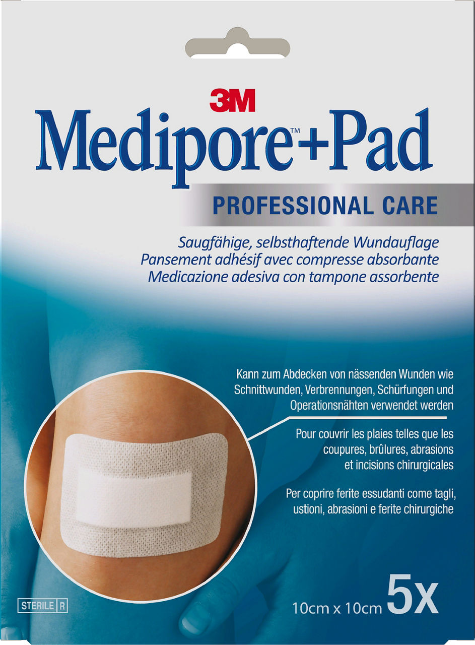 3566NP MEDIPORE+PAD10,0X 10,0 CM