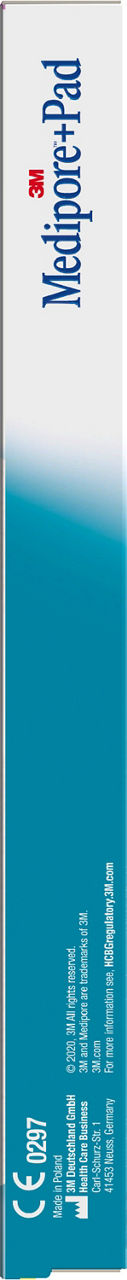 3M™ Medipore™+Pad Adhesive Wound Dressing 3566NP_side 1