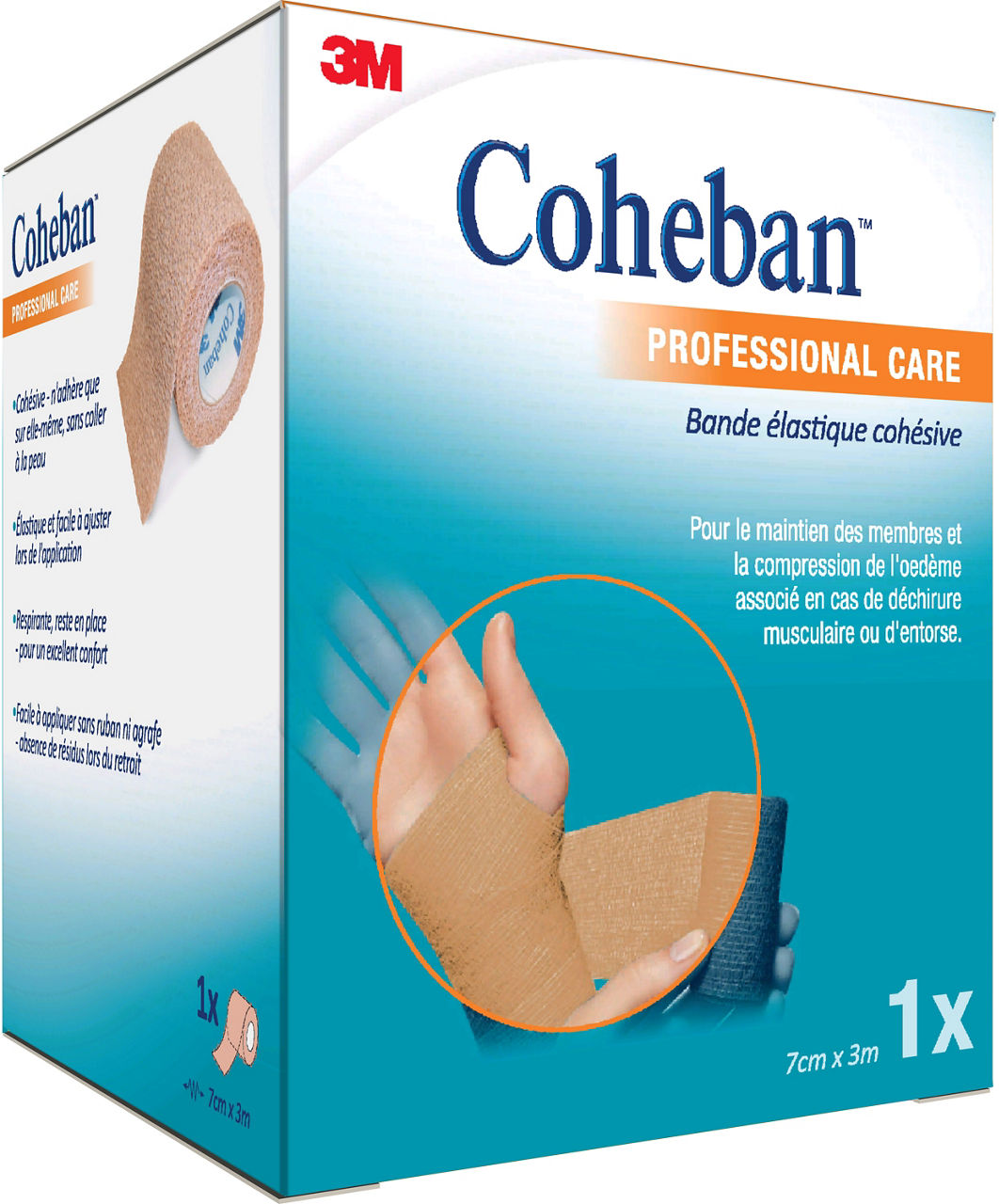 3M™ Coheban™ Self Adherent Bandage Chair 1583FP_angle 1