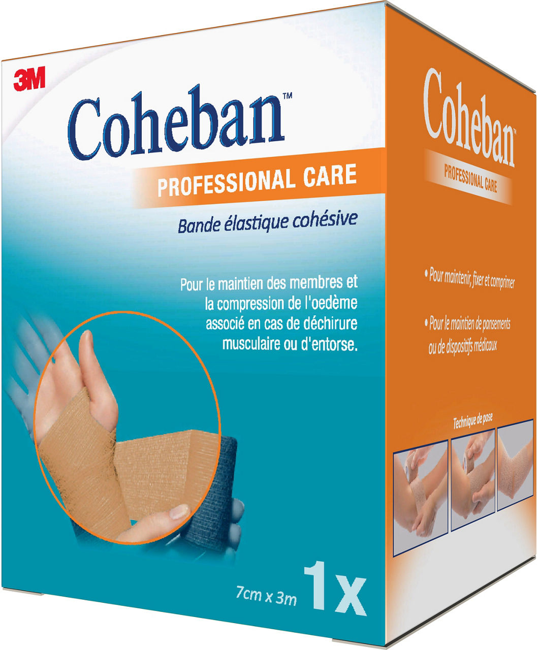 3M™ Coheban™ Self Adherent Bandage Chair 1583FP_angle 2