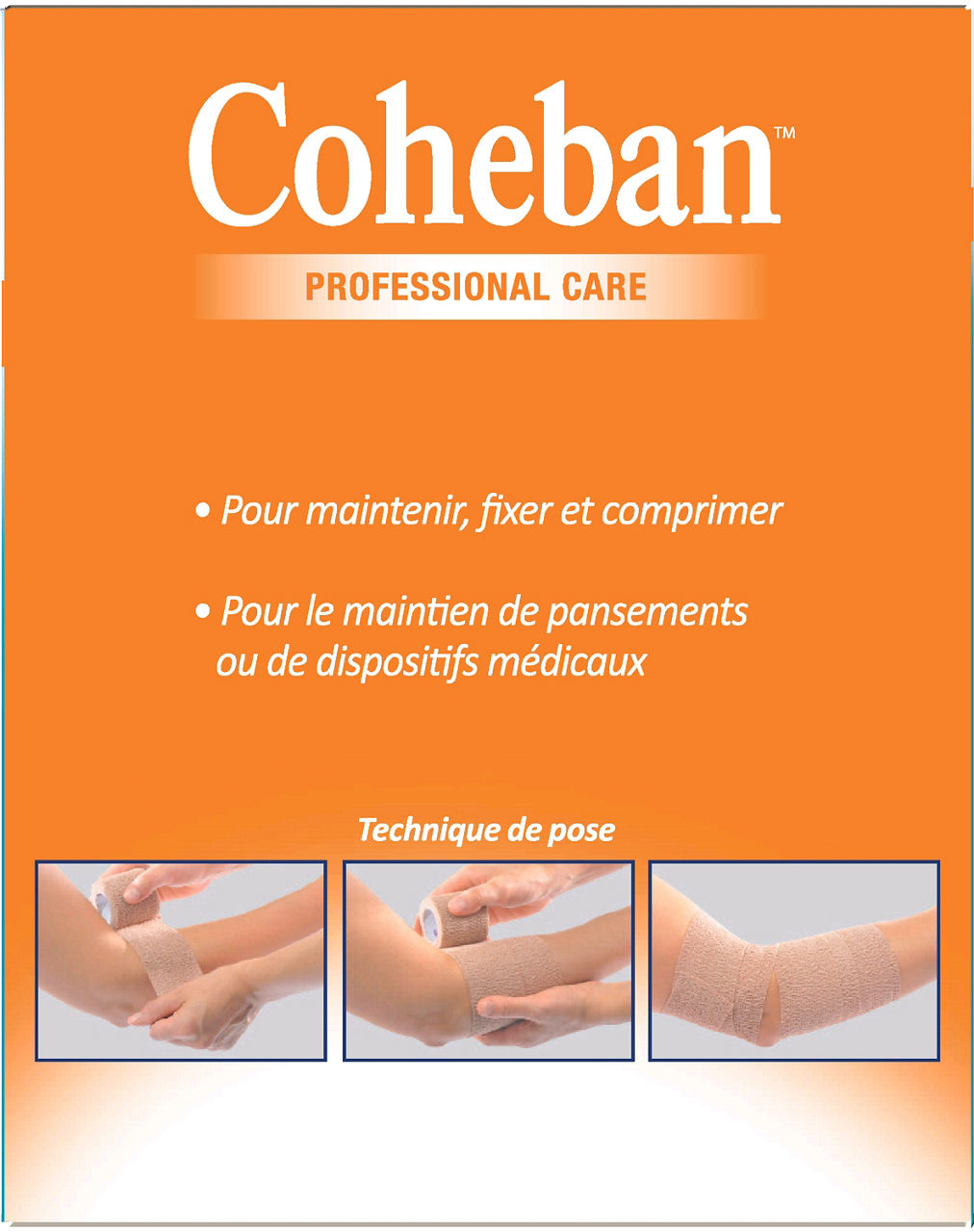 3M™ Coheban™ Self Adherent Bandage Chair 1583FP_side 2