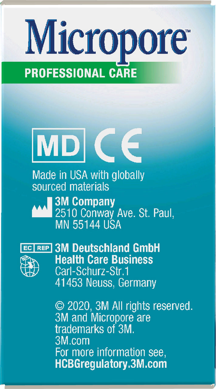 3M™ Micropore™ Surgical Tape Tan 1533NP-1S_side 1