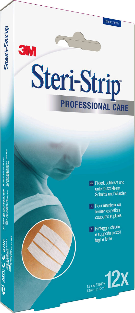 3M™ Steri-Strip™ Reinforced Skin Closures 1547NP-12_angle 1