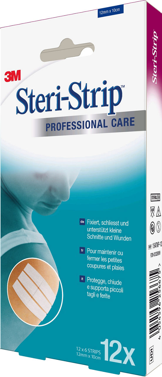 3M™ Steri-Strip™ Reinforced Skin Closures 1547NP-12_angle 2