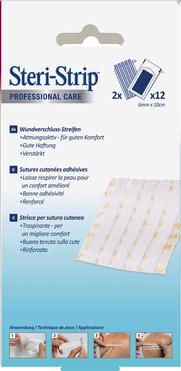 3M™ Steri-Strip™ Reinforced Skin Closures 1546NP-12_angle 1