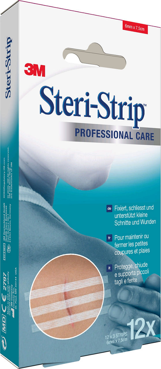 3M™ Steri-Strip™ Reinforced Skin Closures 1541NP-12_angle 1