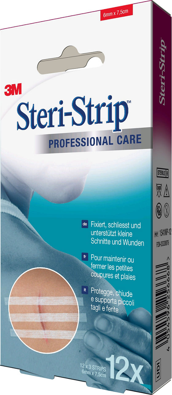 3M™ Steri-Strip™ Reinforced Skin Closures 1541NP-12_angle 2