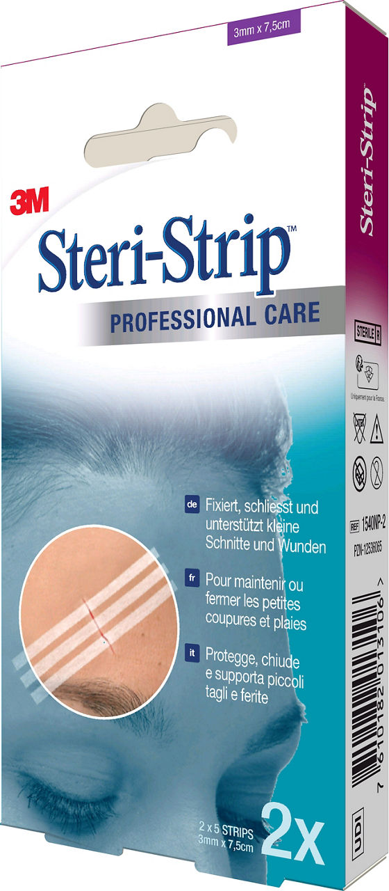3M™ Steri-Strip™ Reinforced Skin Closures 1540NP-2_angle 2