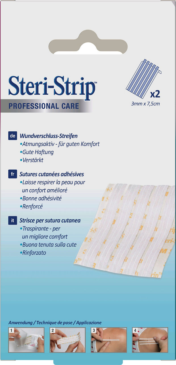 3M™ Steri-Strip™ Reinforced Skin Closures 1540NP-2_back