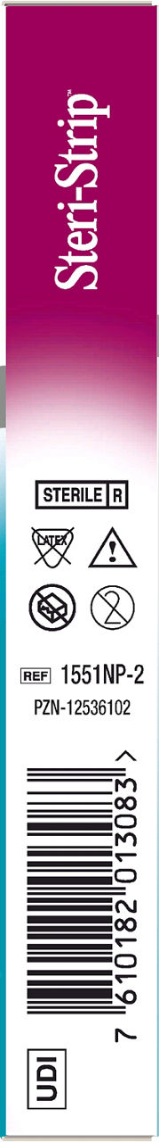 3M™ Steri-Strip™ Reinforced Skin Closures Tan 1551NP-2_side 2